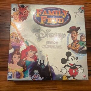 NEW (SEALED PACKAGING) Family Feud: Disney Edition Game - 2016 Edition, Ages 6+
